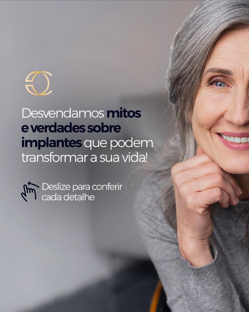 Slide 01 sobre Implantes Dentários em Campinas CC Freitas Odontologia