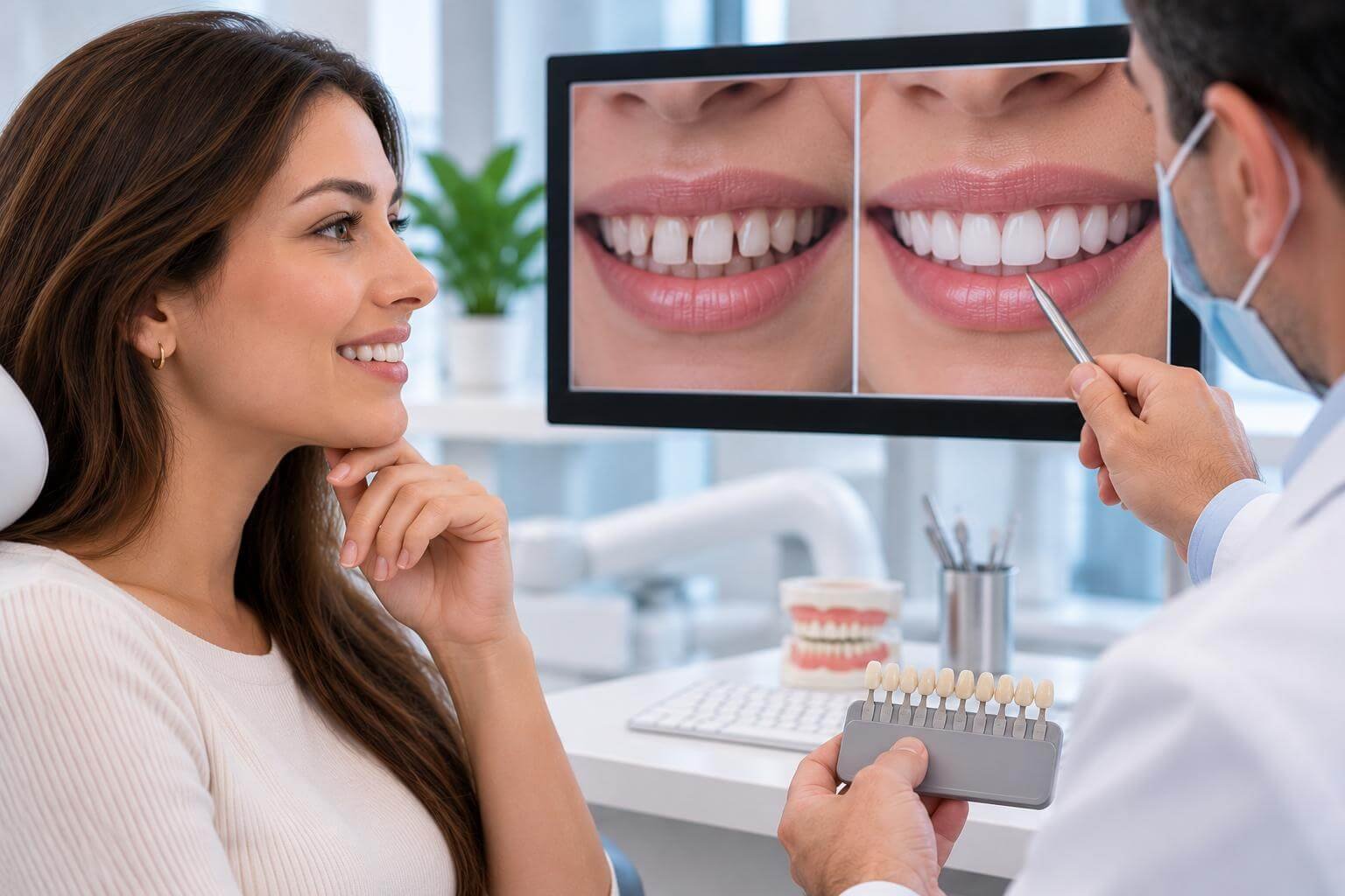 Lentes de Contato Dental Corrigem Dentes Tortos
